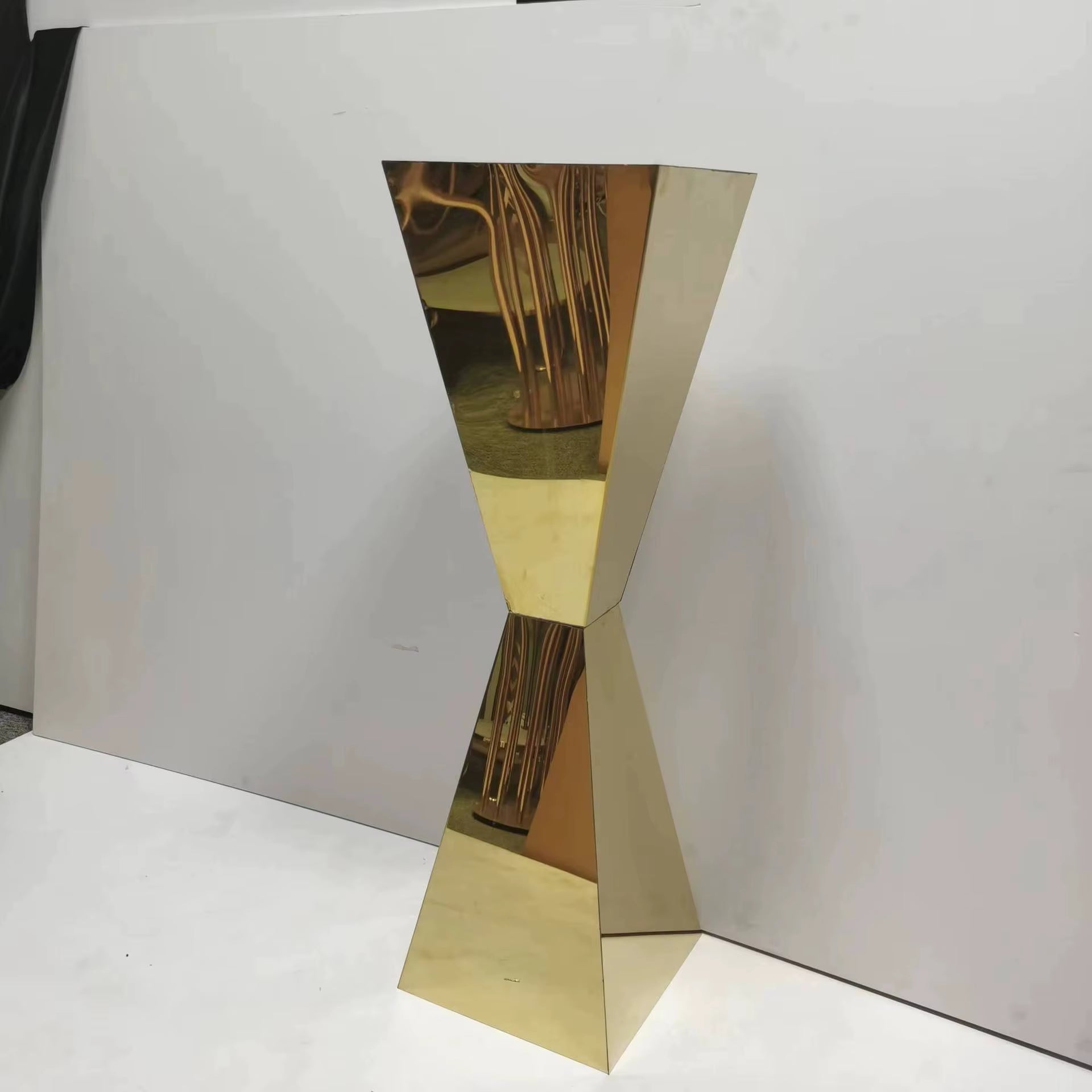 2/4/6/10Pcs Stainless Steel Vases, Ideal Wedding Table Centerpieces & Party Decoration