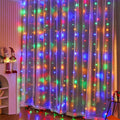 LED Curtain Light String 220V Holiday Curtain Garland Lights Indoor Outdoor Room Christmas Decoration Fairy Lights