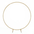 Metal Circle Stand Wedding Arche round Balloon Arch Flower Gold Background Arch DIY Frame Birthday Party Baby Shower Decoration