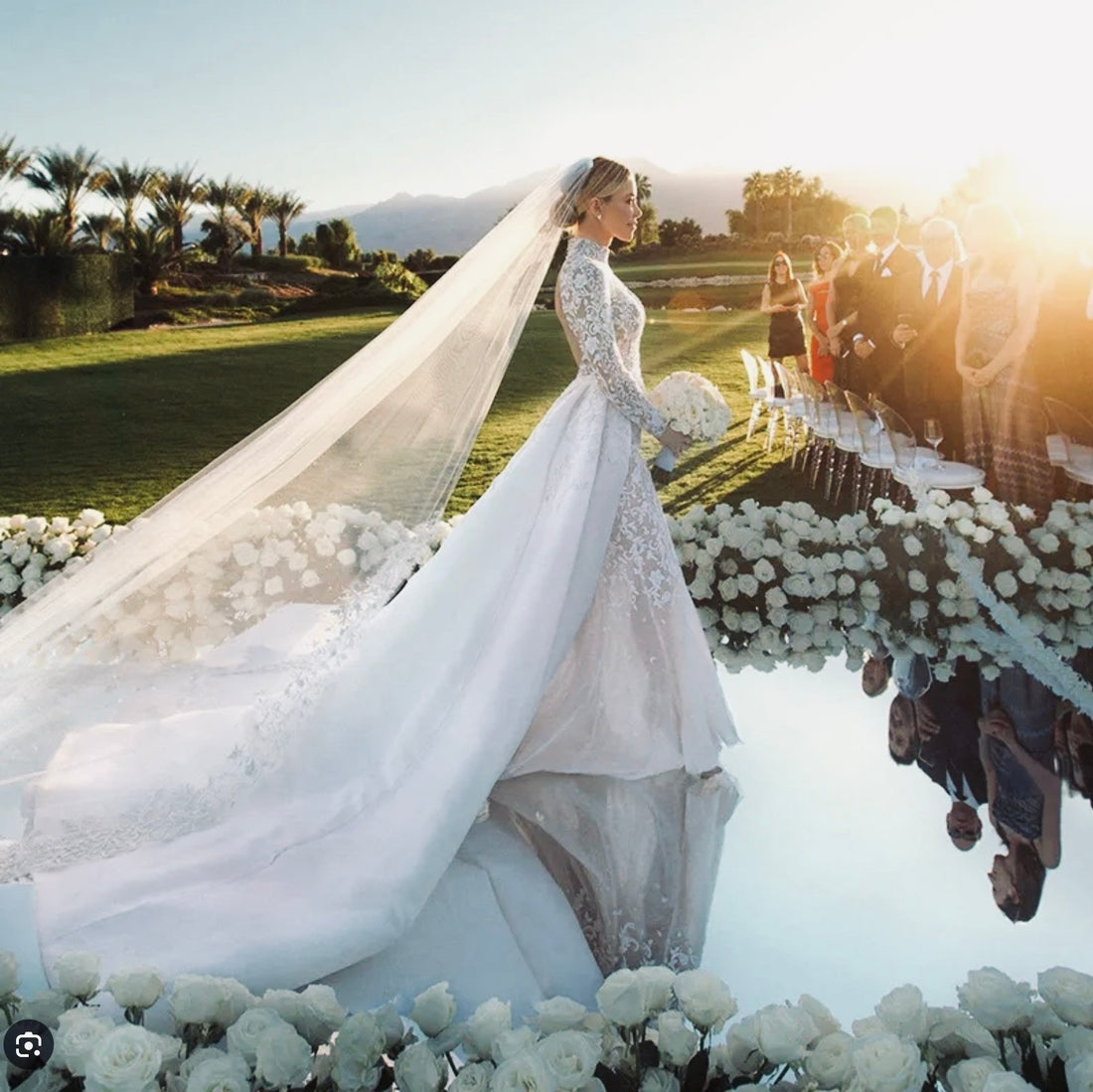 Metallic Glossy Mirrored Wedding Aisle Runner – Custom Grand Entrance Prom, Special Event Walkway