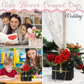 Portable Creative Handbag Flower Paper Packaging Box Bouquet Tote Bags Valentine'S Day Birthday Party Gifts Bags Mother'S Day
