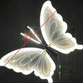 LED Simulated Butterfly Decoration, Vibrating Wings, Christmas Wedding Party Outdoor Wall Tree Garden Decor Butterfly
