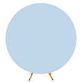 Round Wedding Arch Cover Fitted Wedding Arch Stand Cover round Top Arch Backdrop Cover for Birthday Party Ceremony Banquet Decor