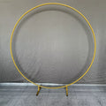 Metal Circle Stand Wedding Arche round Balloon Arch Flower Gold Background Arch DIY Frame Birthday Party Baby Shower Decoration