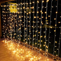 LED Curtain Light String 220V Holiday Curtain Garland Lights Indoor Outdoor Room Christmas Decoration Fairy Lights
