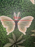 LED Simulated Butterfly Decoration, Vibrating Wings, Christmas Wedding Party Outdoor Wall Tree Garden Decor Butterfly