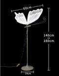 2025 Wedding Floor Lamp Butterflies LED Lace Floor Light for Hotel Romantic Road Load Corridor Party Stage Light Atmosphere Lamp