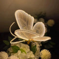 LED Simulated Butterfly Decoration, Vibrating Wings, Christmas Wedding Party Outdoor Wall Tree Garden Decor Butterfly
