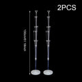 Runtow 2 Sets Balloon Stand with Base, Balloon Column Stand for Wedding Christmas New Year Birthday Graduation Party Decor