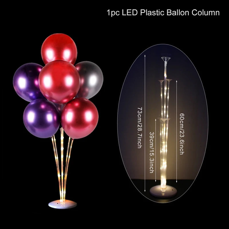 Balloons Stand Ballon Holder Column Ballon Base Pole Wedding Birthday Party Decor Kids Baby Shower Supplies Baloon Support Arch