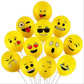 One Year Old Children'S Birthday Party Is Decorated with Lovely Smiling Face Printing Large Eye Latex Balloon